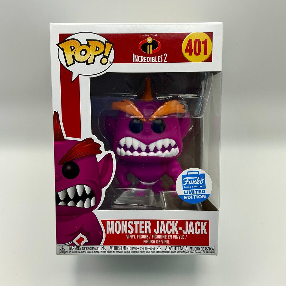 Monster Jack-Jack #401 – Incredibles 2 Funko Shop Exclusive Funko Pop